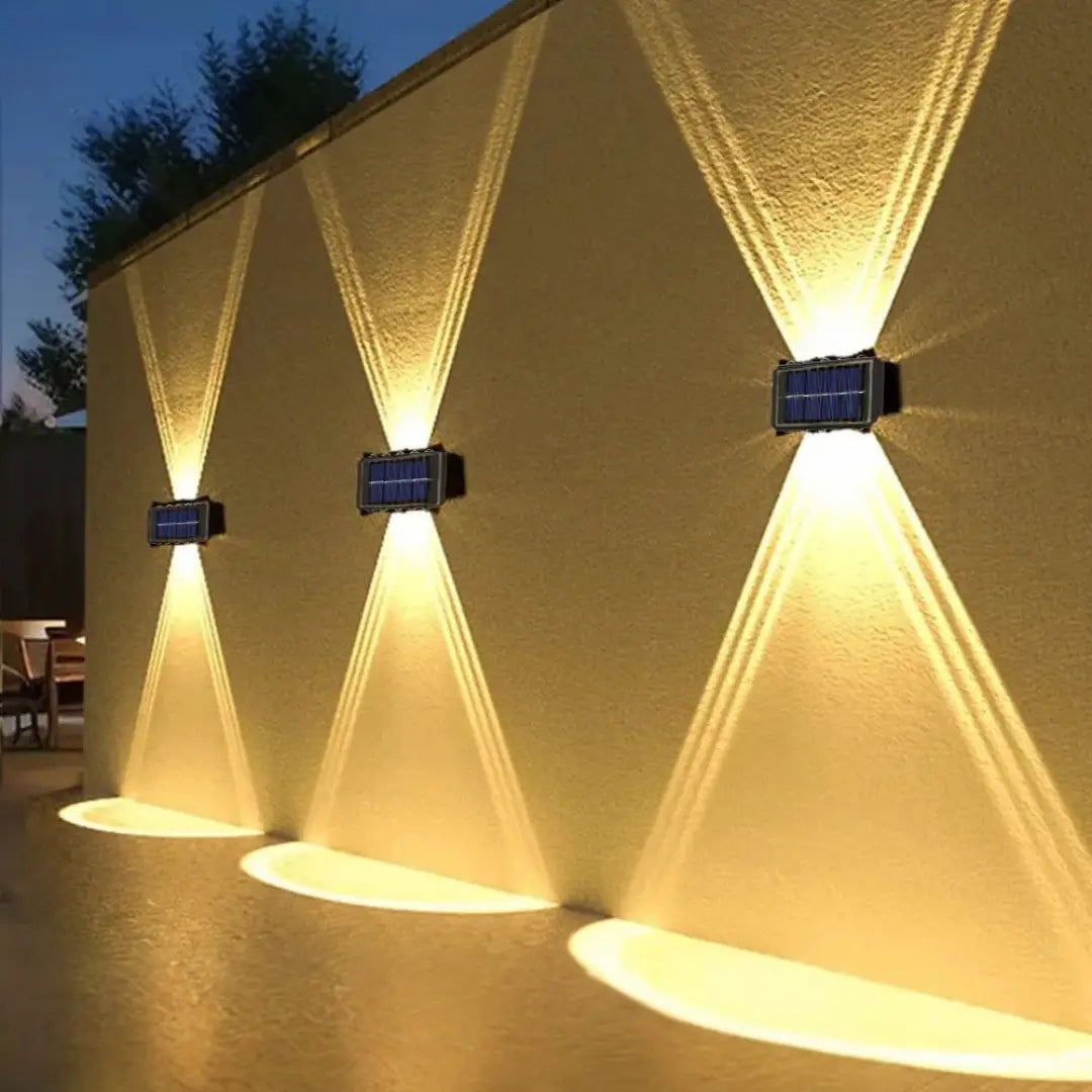 Lampe murale solaire – Halo - Rogeree