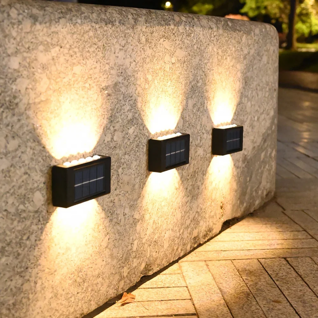 Lampe murale solaire – Halo - Rogeree