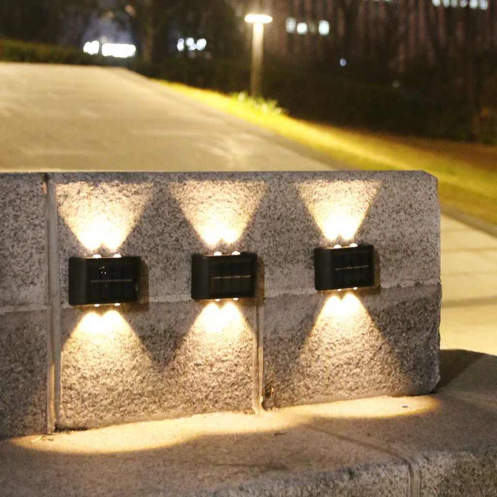Lampe murale solaire – Halo - Rogeree