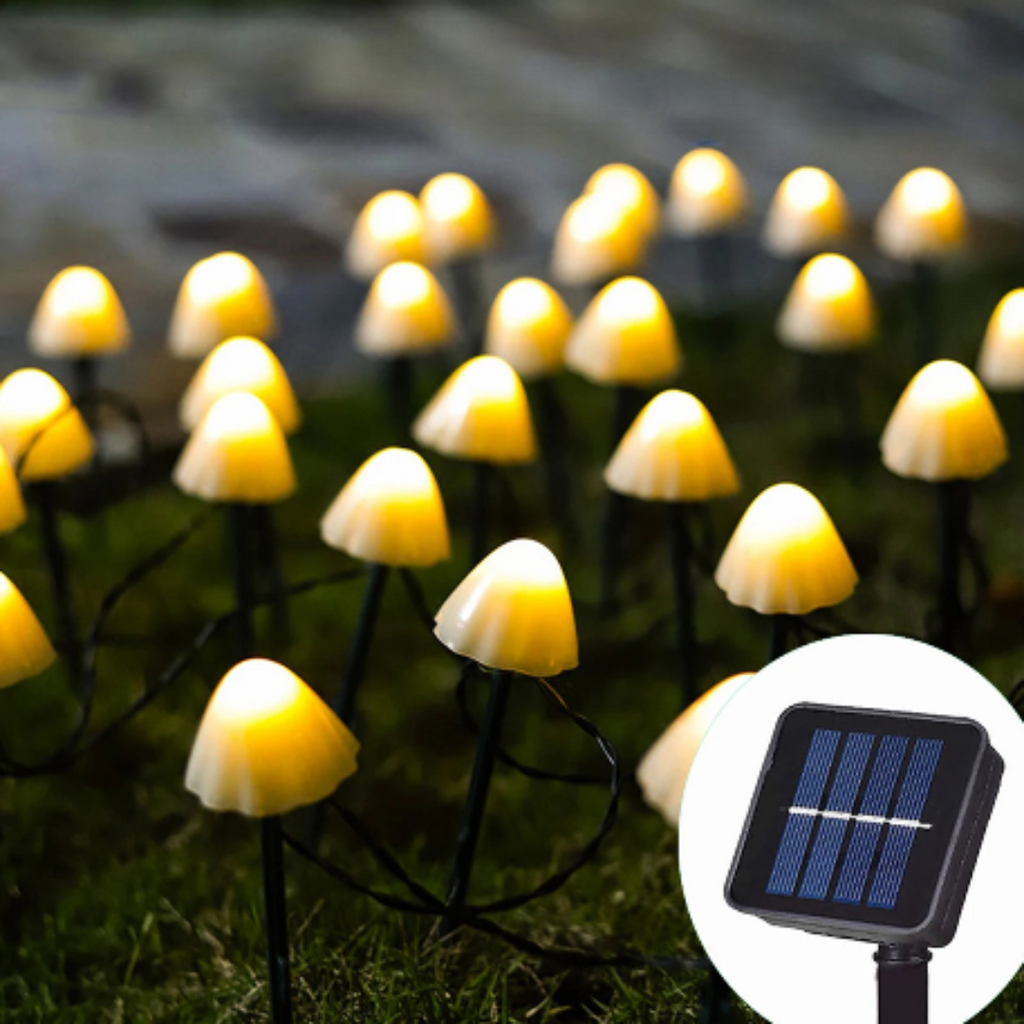 Guirlande champignons solaires – Mycella - Rogeree
